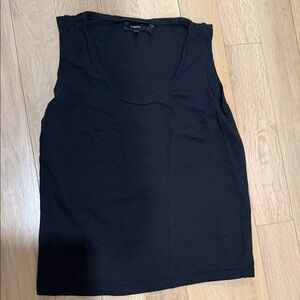Theory Women's Classic Black Tank Top